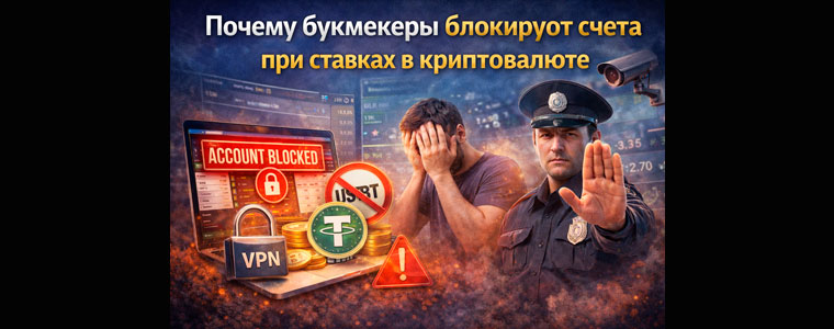 Блокировка счета в крипто-бк: причины