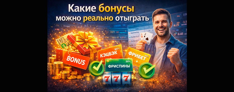 Бонусы, которые можно отыграть в БК