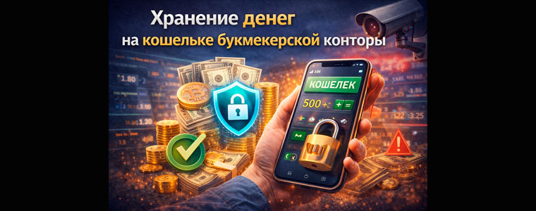 Хранение денег в кошельке БК